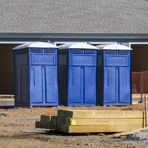 are there any additional fees associated with portable restroom delivery and pickup in Geneva